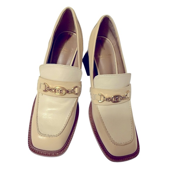 Quincy Womens Square Toe Loafer Heels in new conditions - Picture 12 of 16